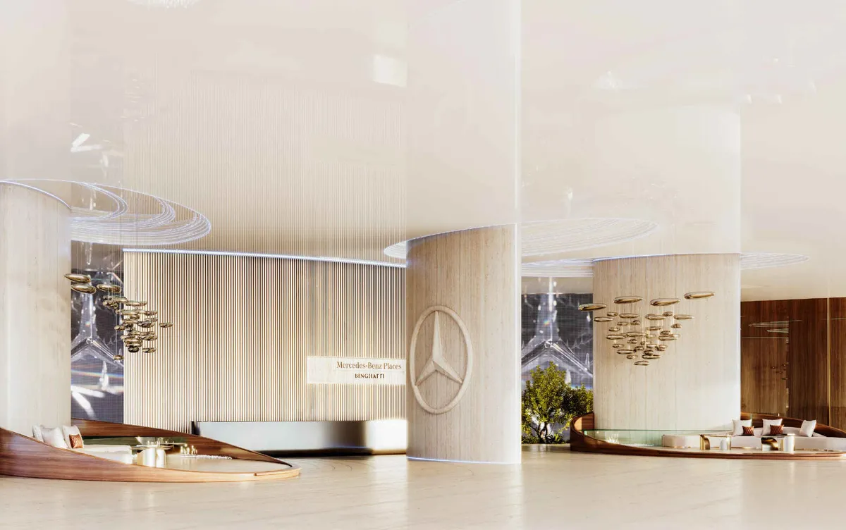 Mercedes Benz Places by Binghatti